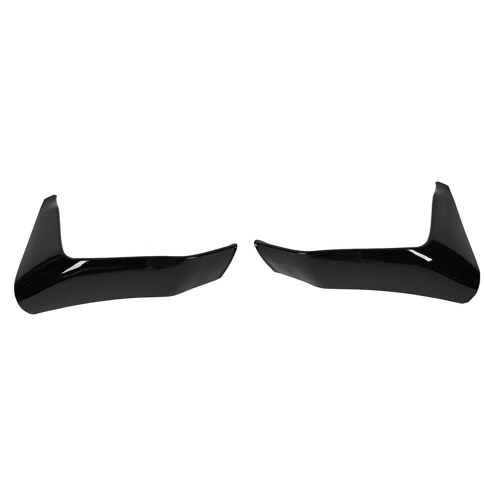2PCS Front Bumper Lip Splitter Super Lightweight Aerodynamic Aggressive Look for F80 F82 F83 M3 M4 Glossy Black