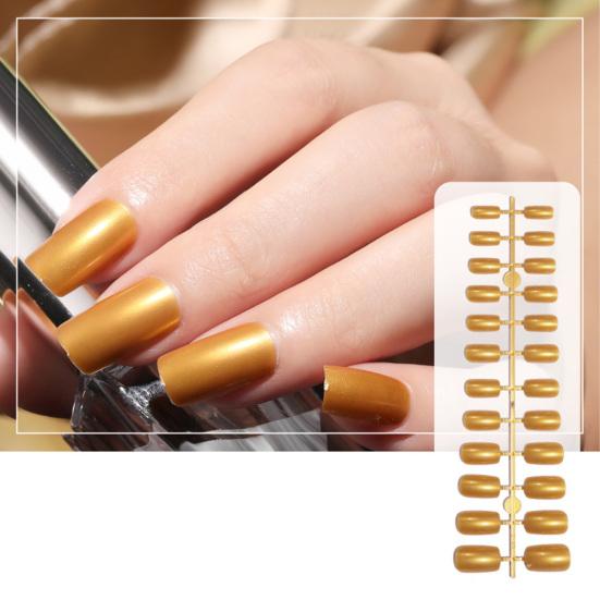 Jednobarevné kreativní záplaty na nehty Dekor Odnímatelné