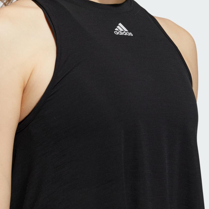 adidas Sleeveless Sports Shirts Women's Black Other GL0702
