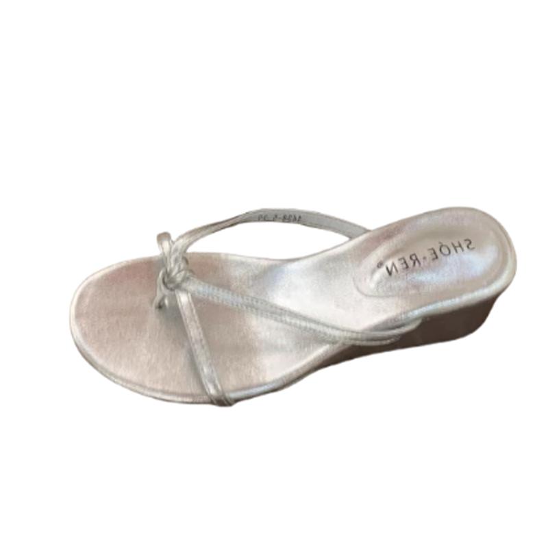 Fashion Wedges Women Slippers Clip Toe Dress Shoes Fashion Woman's Sandals 2025 Designer Flip Flops Walking Brand Zapatillas De Mujer