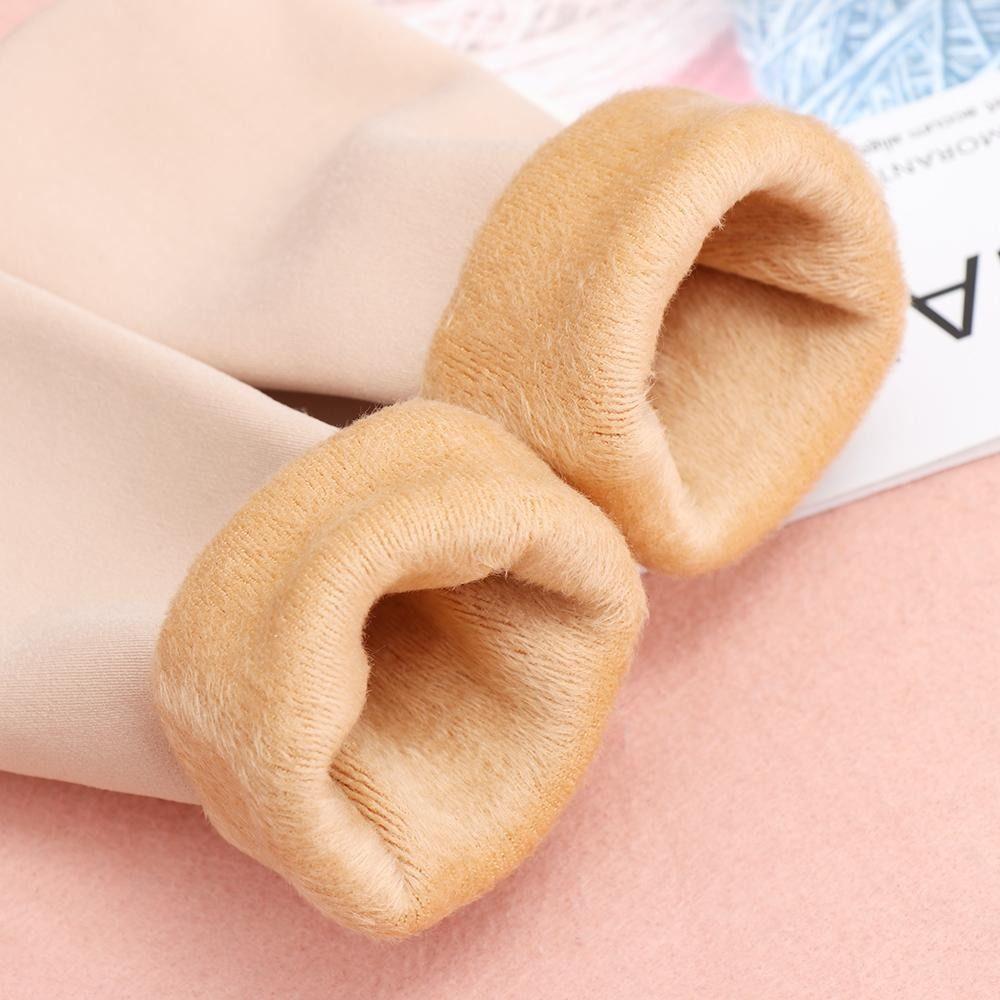 Thickened Home Floor Socks Velvet-lined Women's Hosiery Leg Warmers Mid Tube Socks Free Size