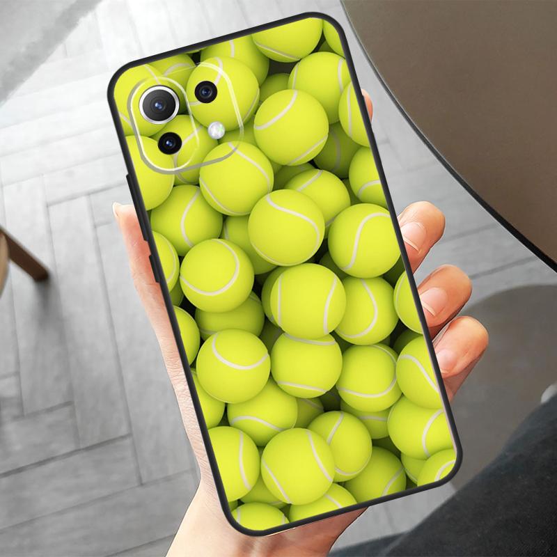 Tennis Balls Case For Xiaomi 14 Ultra 11T 12T 13T Pro 12 13 Lite POCO F6 Pro M6 X3 X5 X6 M5s F3 F5 Cover
