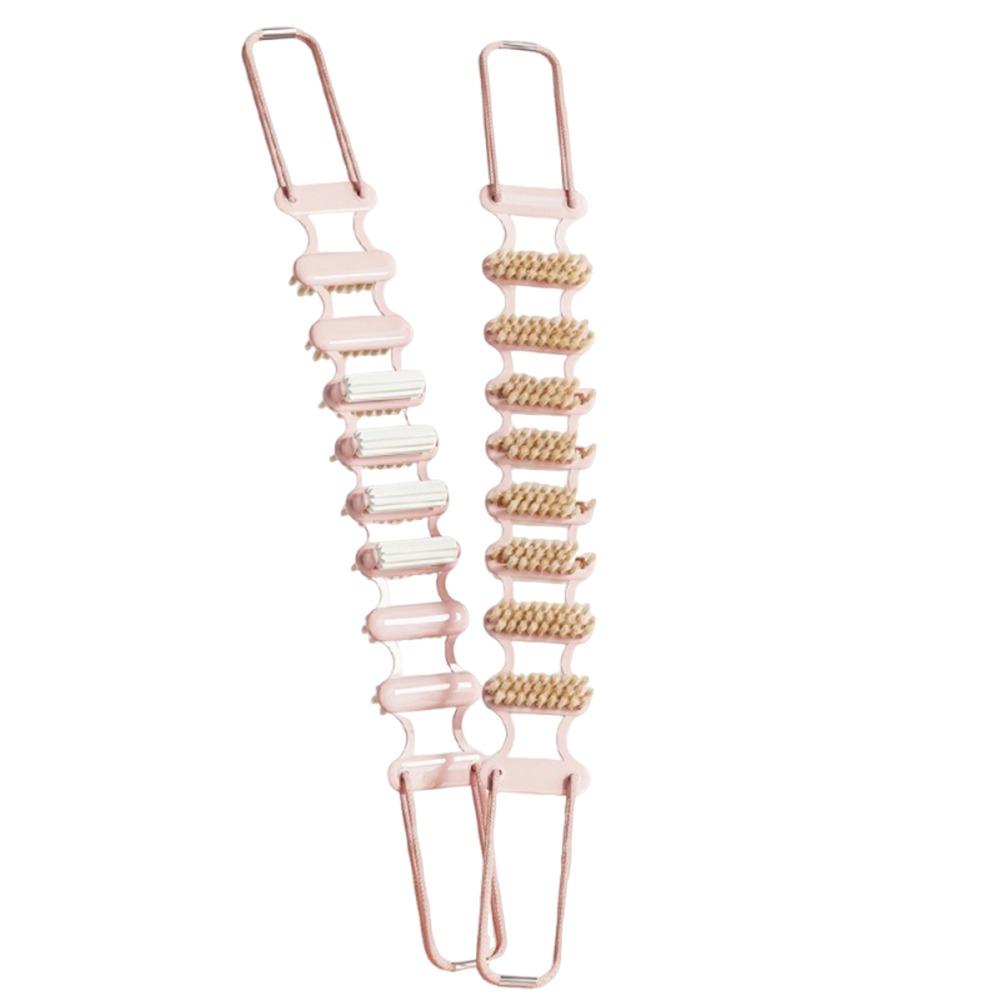 massage roller Back Scrubber Massager 2-in-1 Back Shower Strap Rubbing Back Strip Home Use