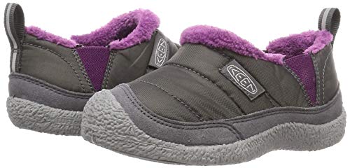 KEEN Kids' HOWSER II Sneakers (Sizes 11.5-23.5cm) (Previous Model) HOWSER II Steel Grey/Wood Violet, Size 13.5cm