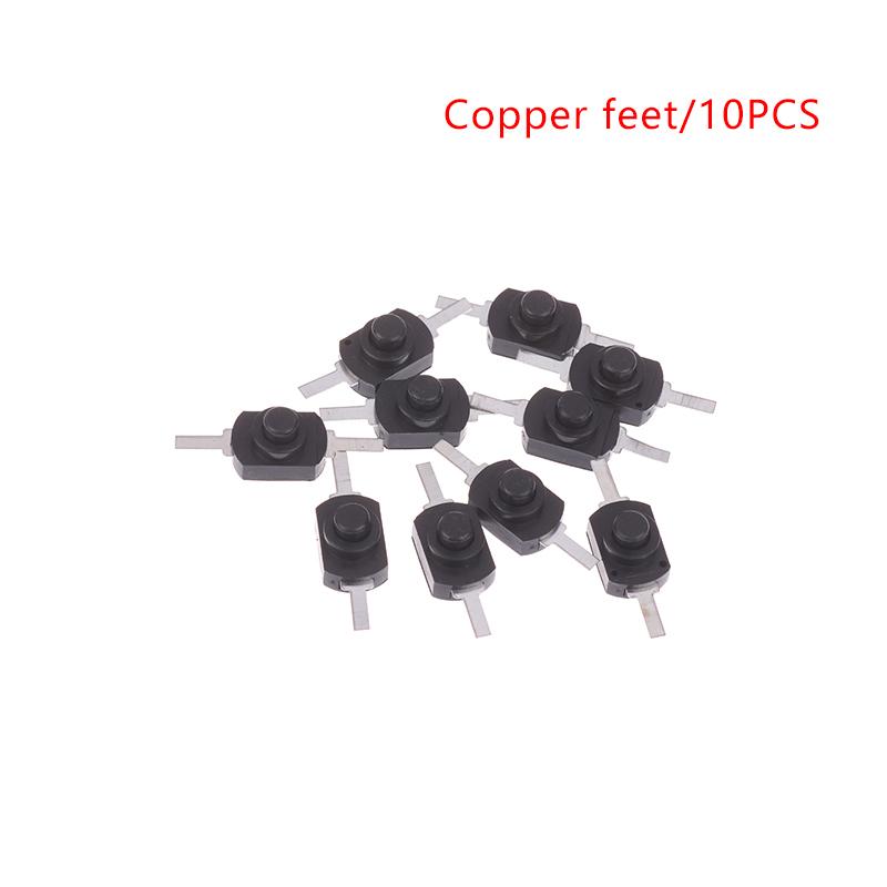 1208Yd 1288Bm Mini Druckschalter Selbstverriegelnder Schalter Rastender Ein/Aus-Schalter Mikroschalter für Elektrische Taschenlampe