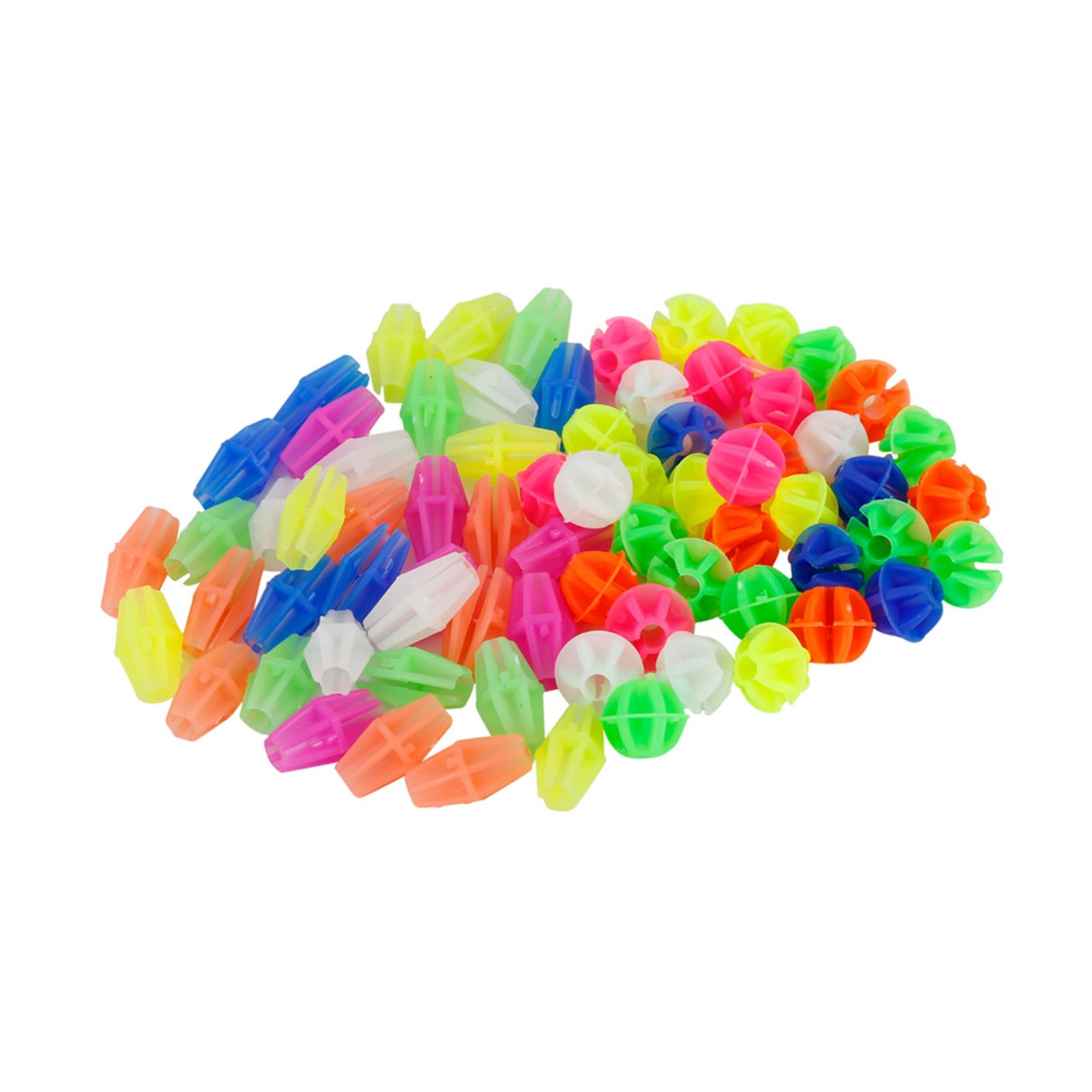 BULLSPANN Bicycle Wheel Spoke Bead Decoration Plastic 2 Bead Clips
