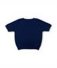 Bonseullipi Cable Half Sleeve Knit (Navy)