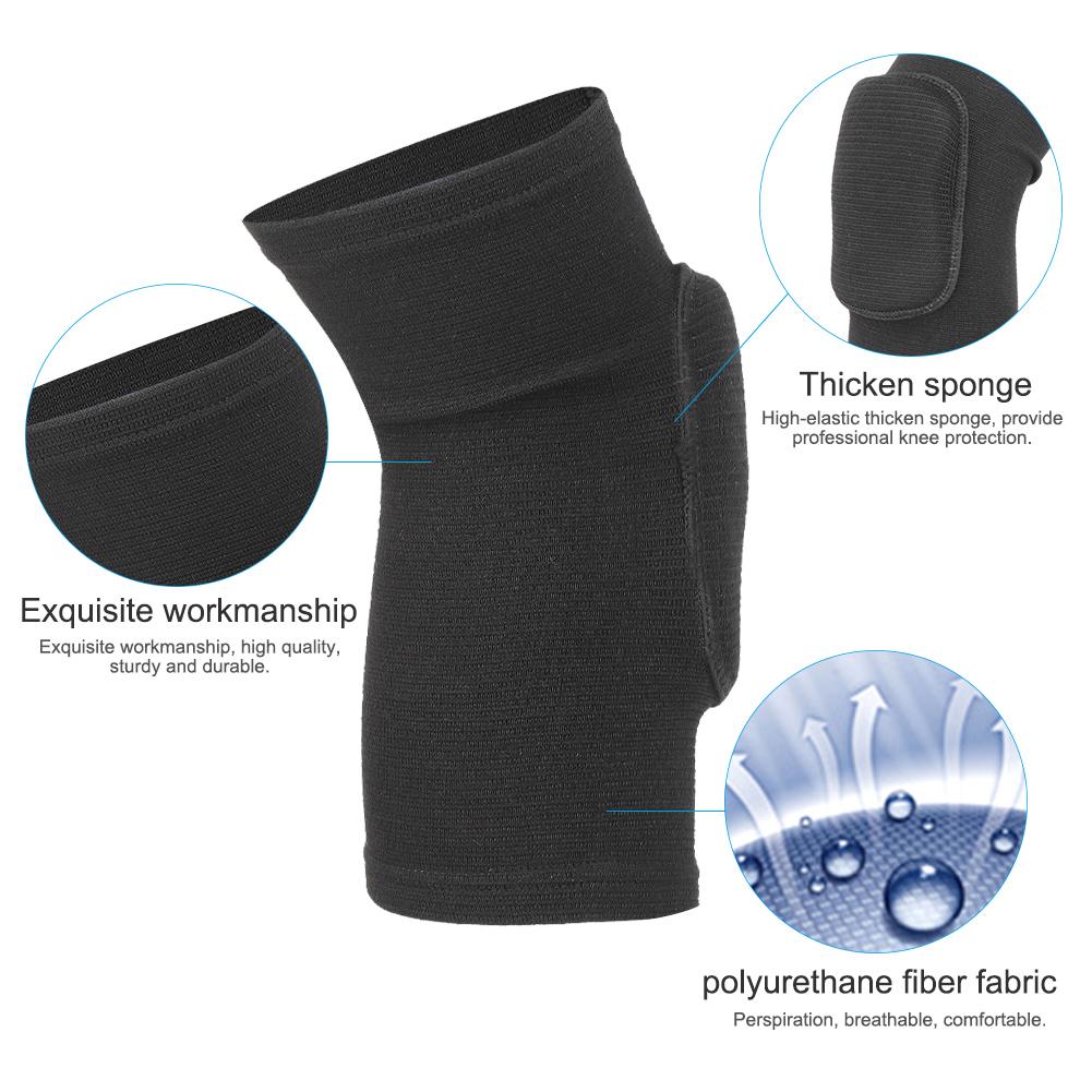 2 Pair Anti Fall Sport Kneecap Children Kneepad Protective Gear for Volleyball Football Dancing(L(Suitable for 65 90