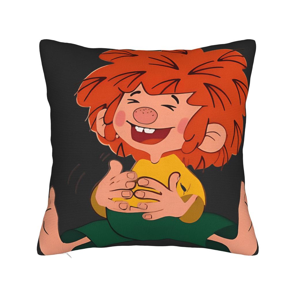 Federa Cuscino P-Pumuckl Federa Comoda per Divano Camera da Letto Decorazione Casa Federe Vintage