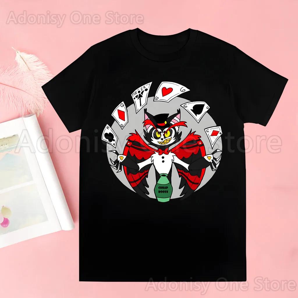 

Hazbin Comedy Angel Dust Print Tshirts Unisex Womens Summer Graphic Tees Funny Fashion Harajuku Kawaii Tshirt Y2K Clothing S