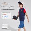YEEHOO Boys' Cooling Antibacterial Polo T-Shirt