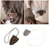Elegant Leopard Pattern Neckpiece Featuring Magnetic Closure Stylish And Versatile Jewelry for Fashion Enthusiasts