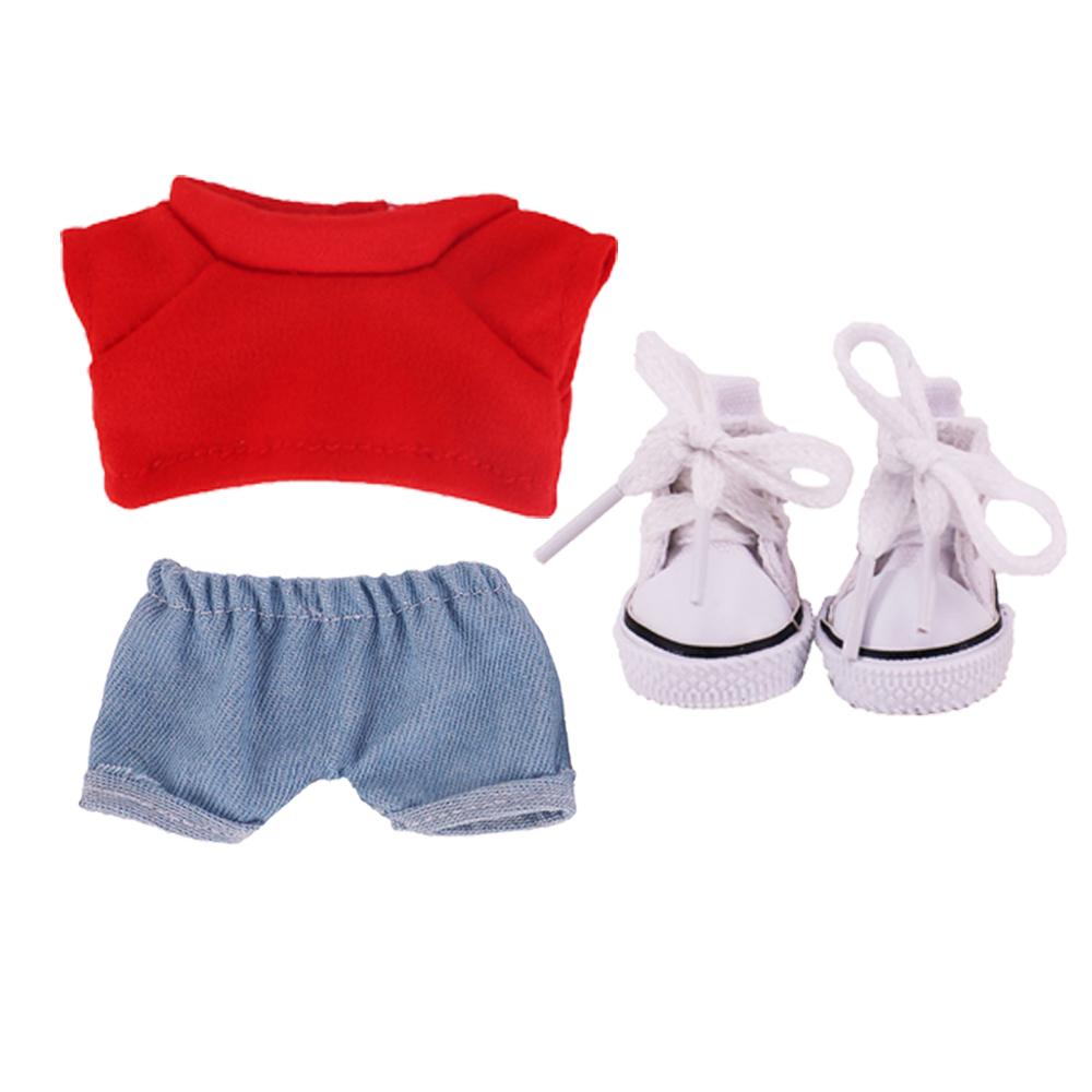 

Набор одежды для куклы для плюшевой куклы Лабубу 17 см, аксессуары, игрушки для девочек, подарки на день рождения и Рождество