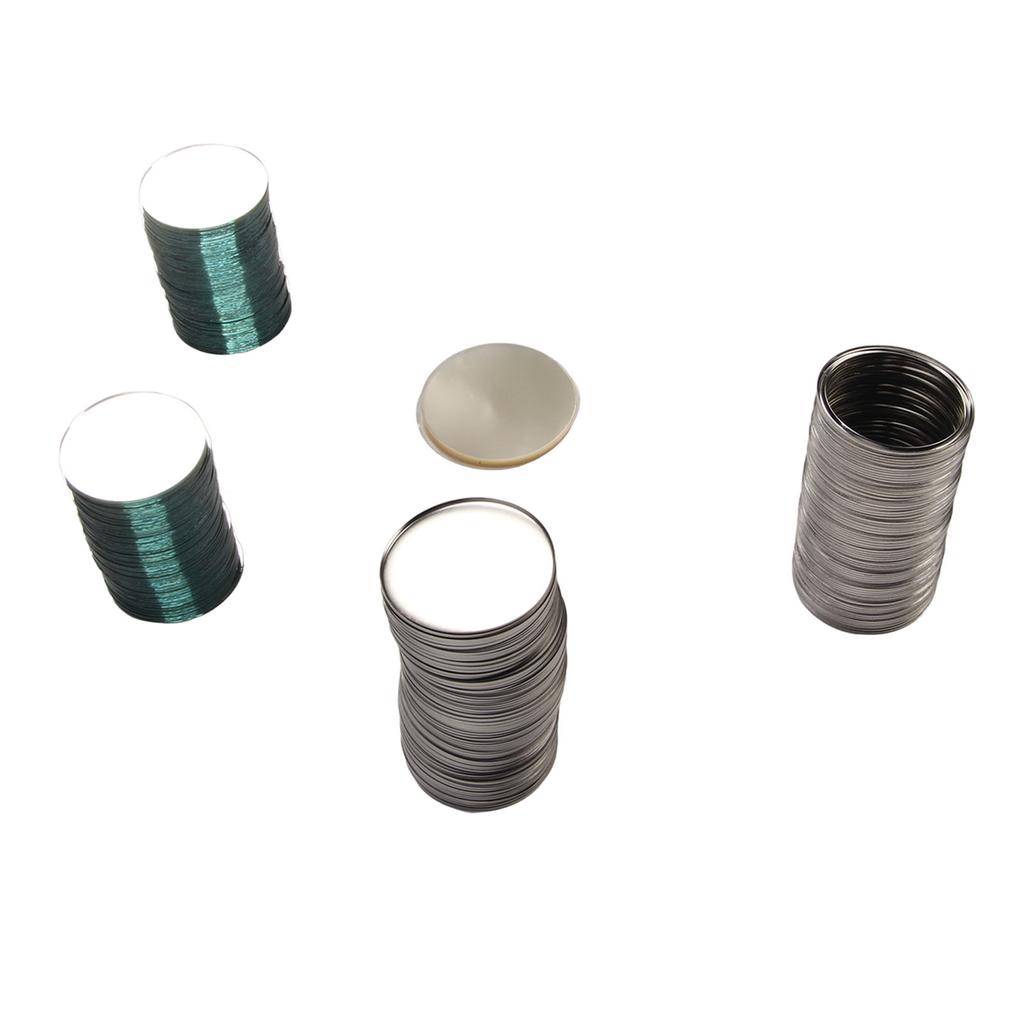 100 szt. 75MM Puste Materiały do Wyrobu Lusterek Kompaktowe Lustro do Makijażu Zestawy DIY na Prezenty Reklamowe