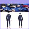 Stylish Isagi Yoichi Training Uniform Blue Lock Jumpsuit Costume For Cospaly