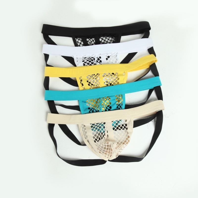 Men's Sexy Underwear Comfortable Breathable Lingerie Jockstrap Breathable Briefs & Boxers for Guys