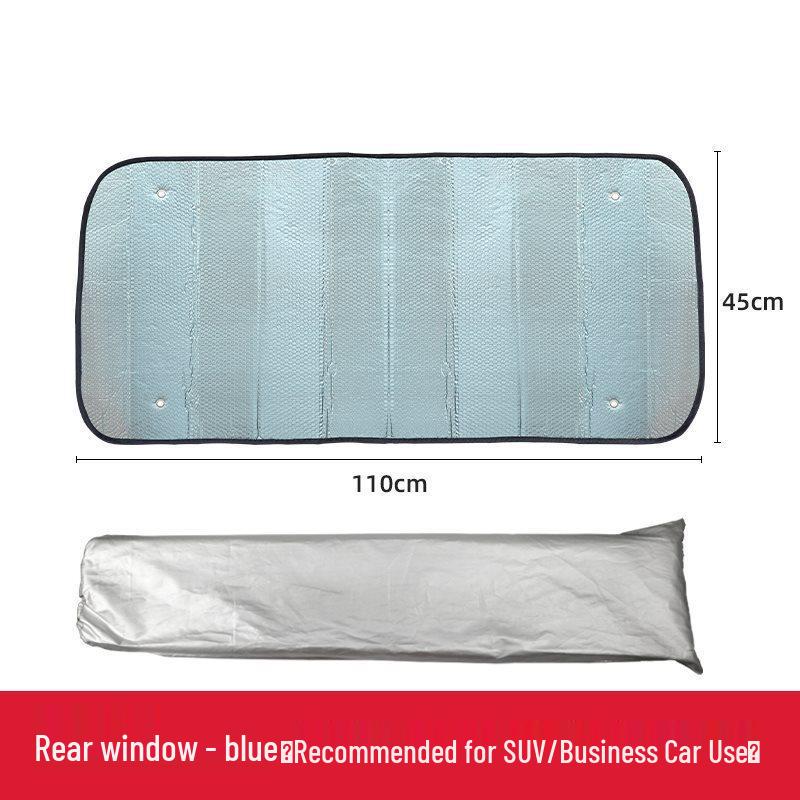 Car Sunshade Windshield & Rear Window Sun Visor—Heat Insulation and Light Blocking Protection