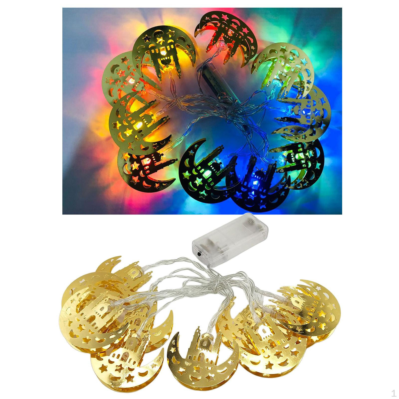 

Night Light Decoration Muslim Ramadan Festival LED Mubarak Decorative Garland Type F