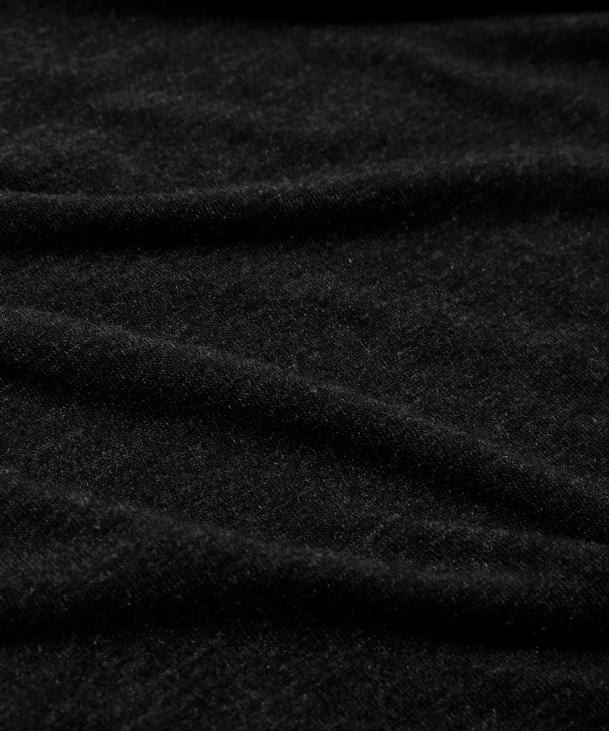 KIJIKO Ke311. Curved Sheer Tee Charcoal