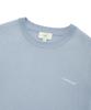 COVERNAT WOMAN Twist Wool Short Sleeve Knit Light Blue