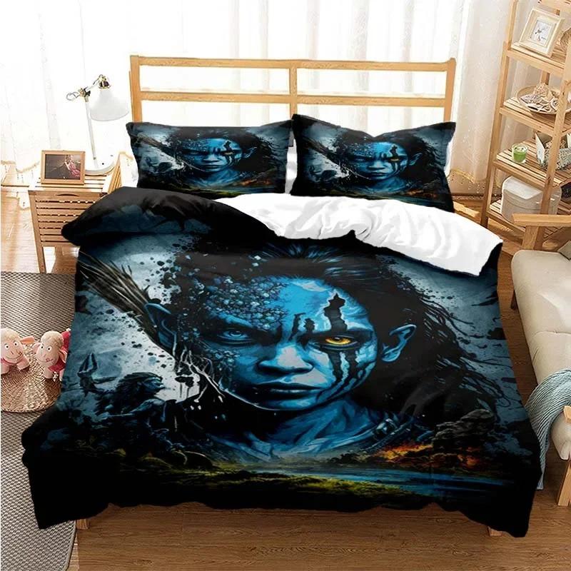 

Comforter Avatar Movie Print Three Piece Bedding Set Fashion Article Children Or Adults For Beds S S Bedding Set Gift Comforter (quilt)-EU Single(135*200cm)3pcs