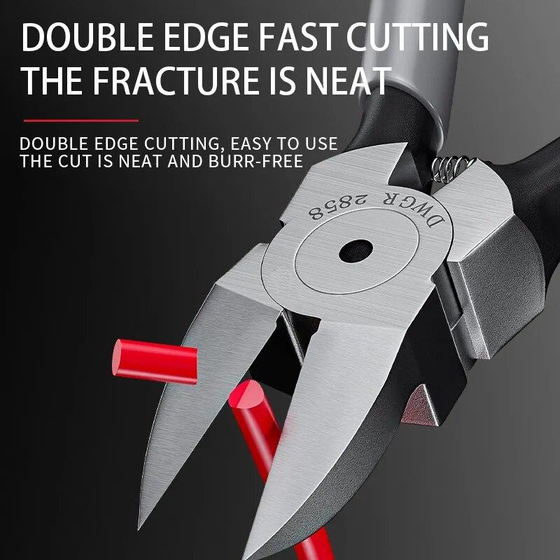 Diagonal Pliers Electrician Scissors Sharp Puzzles Model Assembly Industrial Grade Pliers Wire Cutting Snips Shears Home Tools