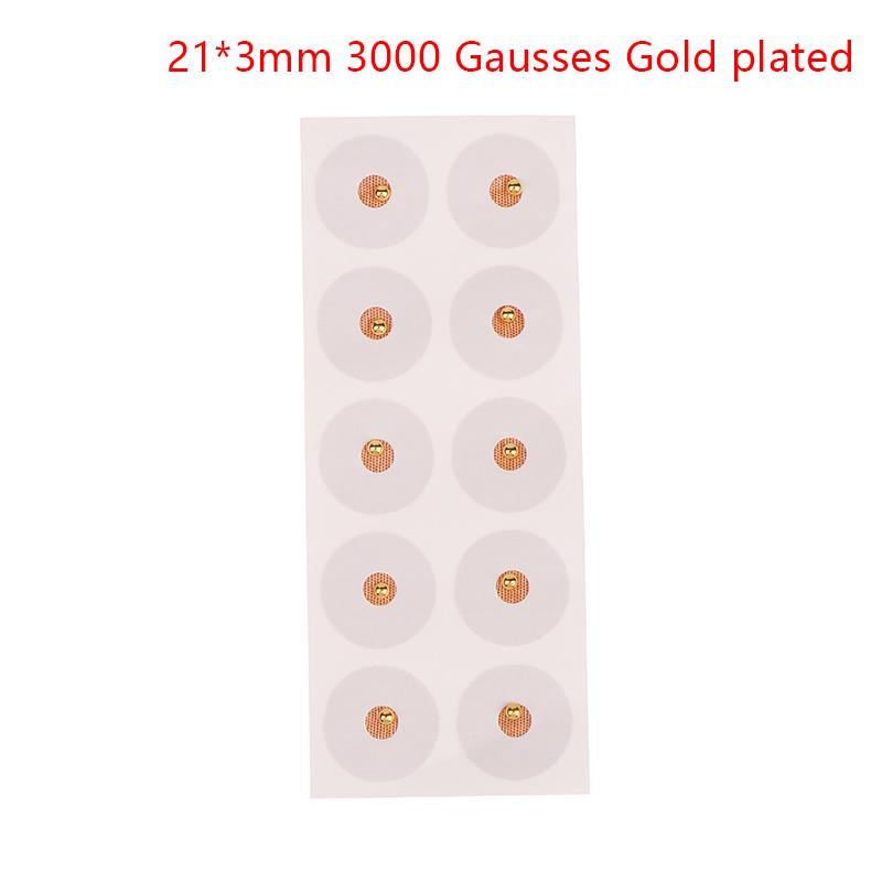 

10 шт./листов магнитных акупунктурных точек тела с прикрепленными магнитными наклейками, прикрепленными для устранения боли постоянный магнит