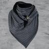 Ladies Cotton Warm Button Scarf Soft Lightweight Neck Wrap Headscarf Suitable for Daily Use and Outdoor Activities