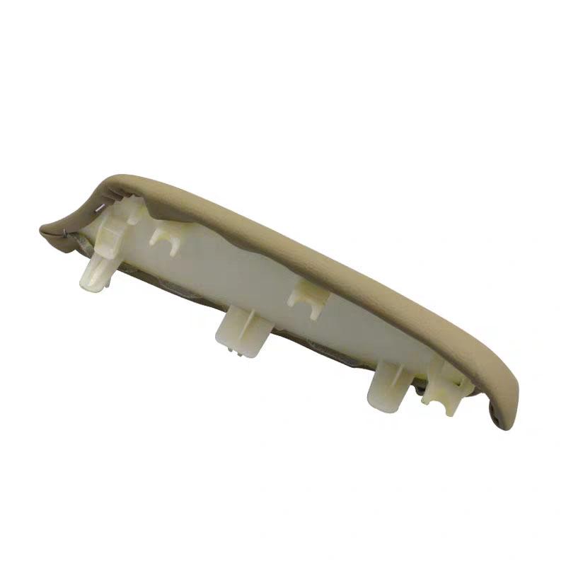 Car Leather Door Armrest Cover Trim Panel Interior Door Handle Lid Decoration Beige/Black for Honda Accord 8th Gen 2008-2013