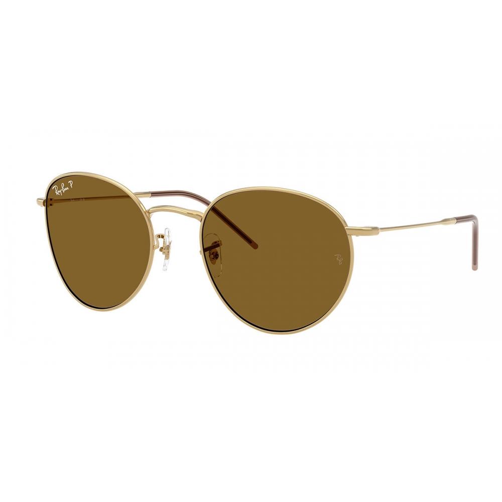 

Ray Ban Unisex Sunglasses Round Reverse Polarized Rbr0103s Arista Gold/55-21-145