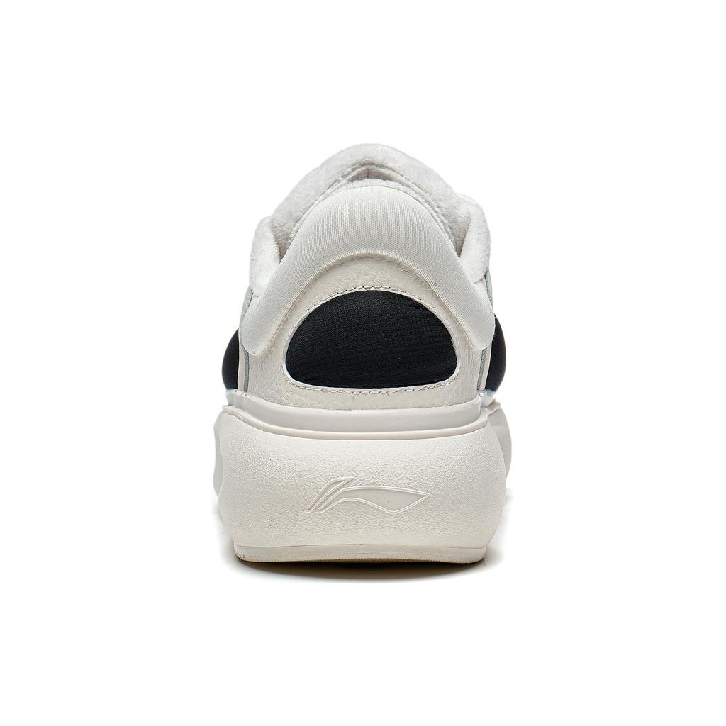 New LiNing Yun You C4D Cushioned Slip Resistant Low Top Casual Shoes Men's Black White AZGT089-1