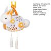 Yousheng DIY Rabbit Lantern Kit for Kids Handmade Plush Rabbit Handheld Lantern for Chinese New Year Mid-Autumn Festival Decoration