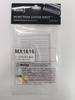 Musiclily Pro Single Coil Pickup Cutting Acrylic Template for Standard Strat Electric Guitar Body