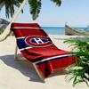 Montreal Canadiens Druck Strandtuch, Großes Weiches Schnelltrocknendes Handtuch für Strand Camping Schwimmen
