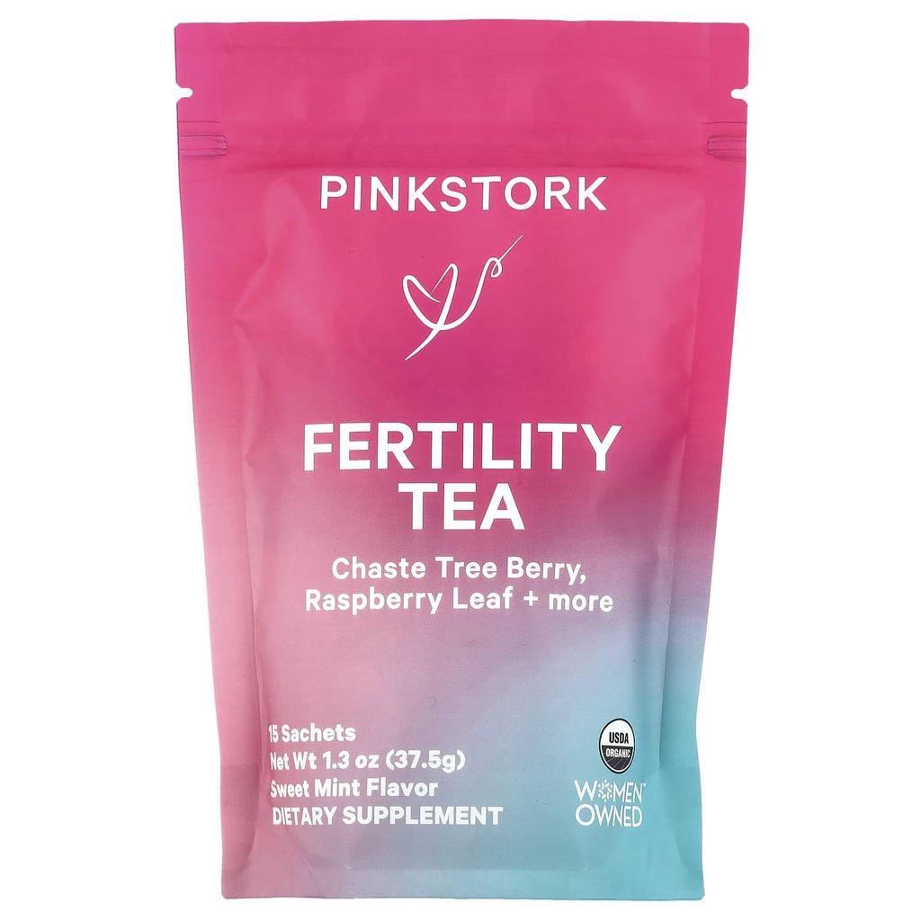 Fertility Tea, Sweet Mint, 15 Packets, 37.5G(1.3Oz)