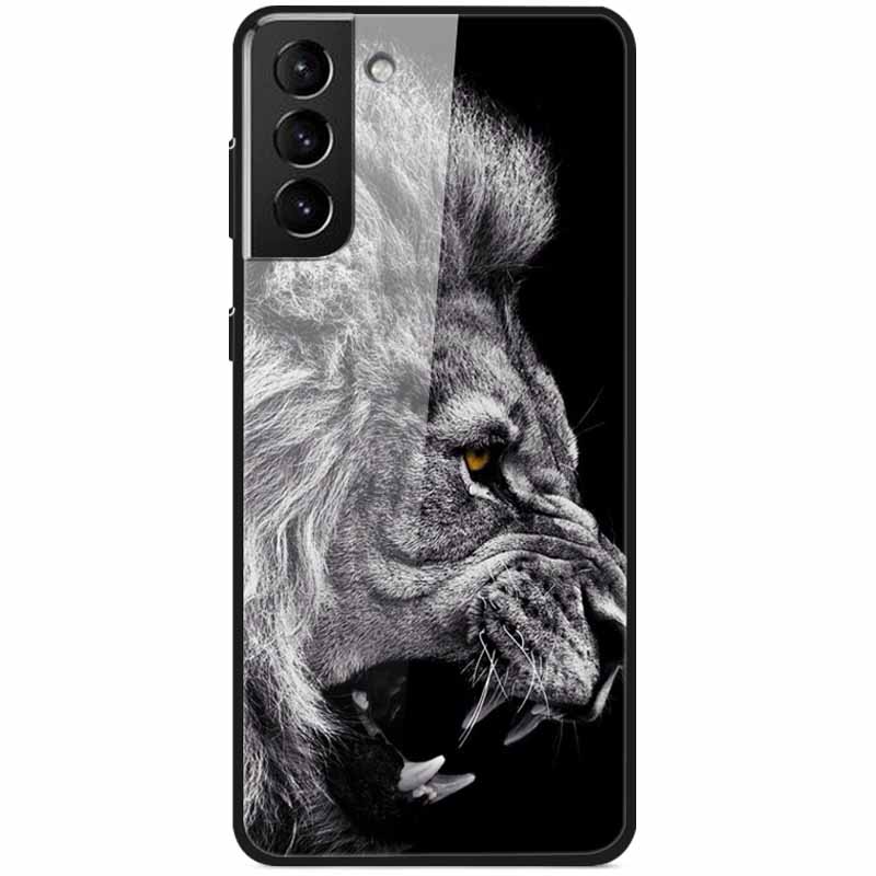 

Закаленное Стекло Жесткий Чехол Для Samsung S21 FE 5G Чехол Роскошный Расписной Funda для Samsung Galaxy S21 Plus Ultra FE 5G Чехлы S21FE S21 Plus 5G
