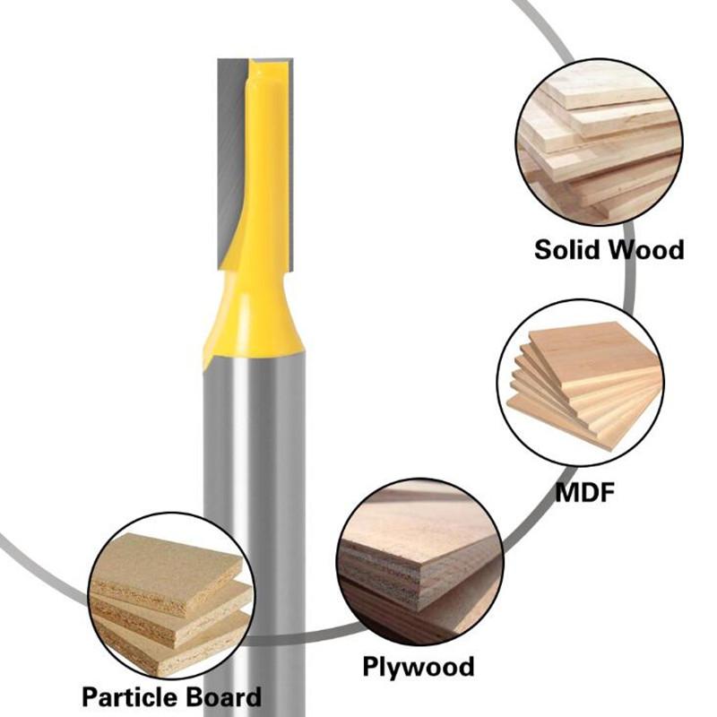 8mm Cleaning Bottom Engraving Bit Solid Carbide Router Bit Woodworking Tools CNC Milling Cutter Endmill for Wood