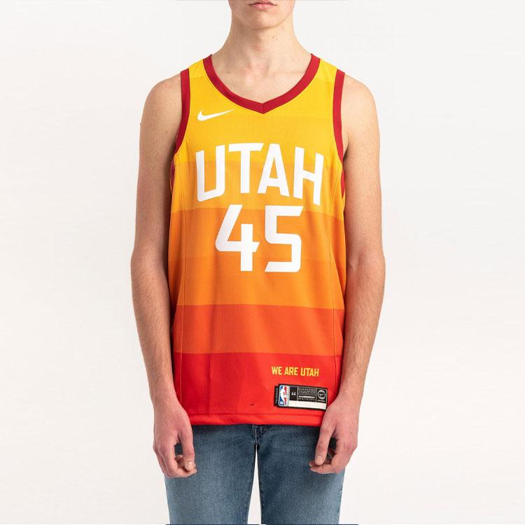 Nike Basketball Jersey Men's Orange AJ4648-728