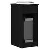 VidaXL Computer Tower Stand with Drawer Black 35x45x77 Cm, PC Tower Stand, PC Stand Desk Support, 858741