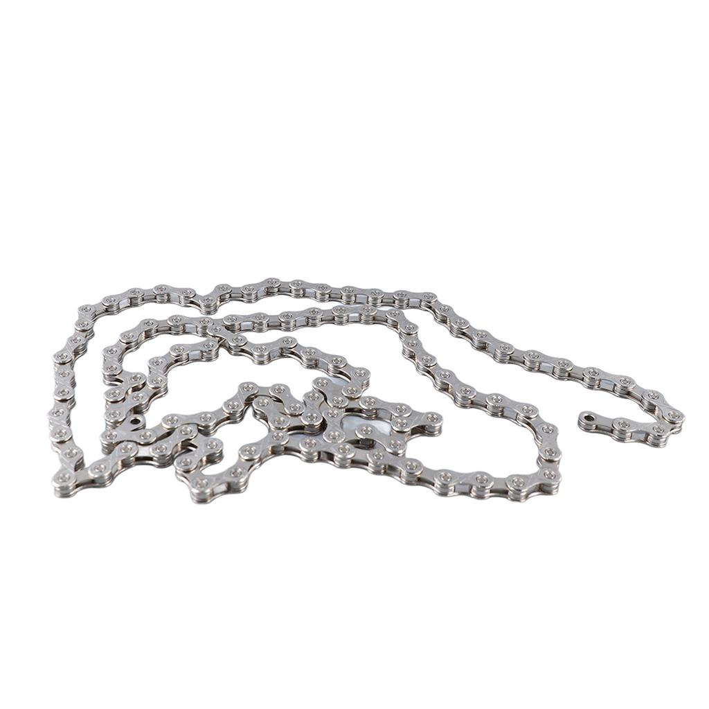 10 Speed Silver Plating Mountain Bike Chain Road Bicycle Chains Carbon Steel Bicycle Accessories