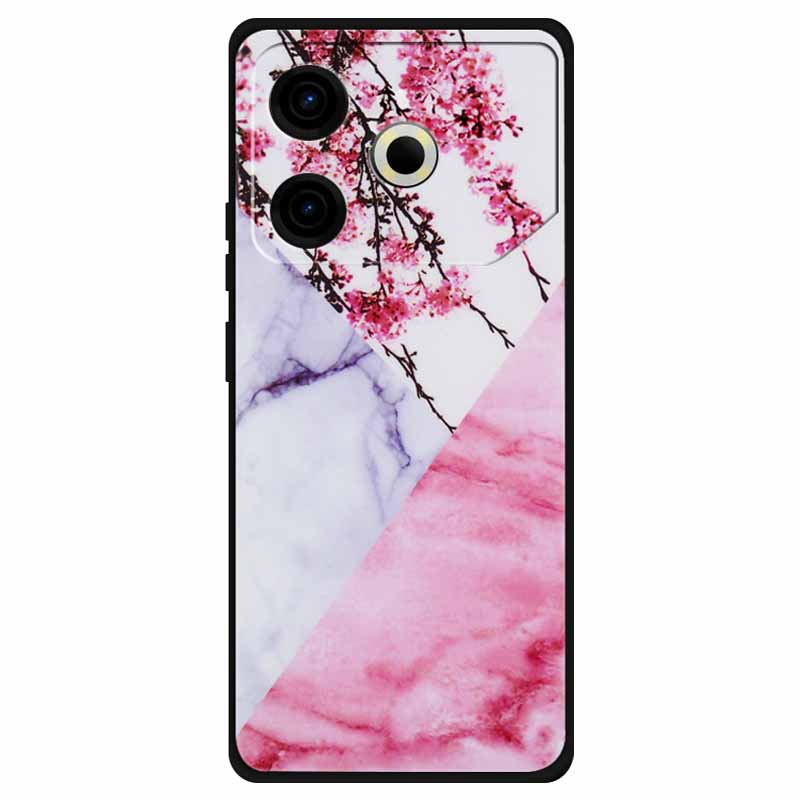 For Tecno Pova 6 Neo Case Silicone Soft Flower Space Fashion Cover For Tecno Phantom X2 Pro Cases Landscape Paint Covers Cute