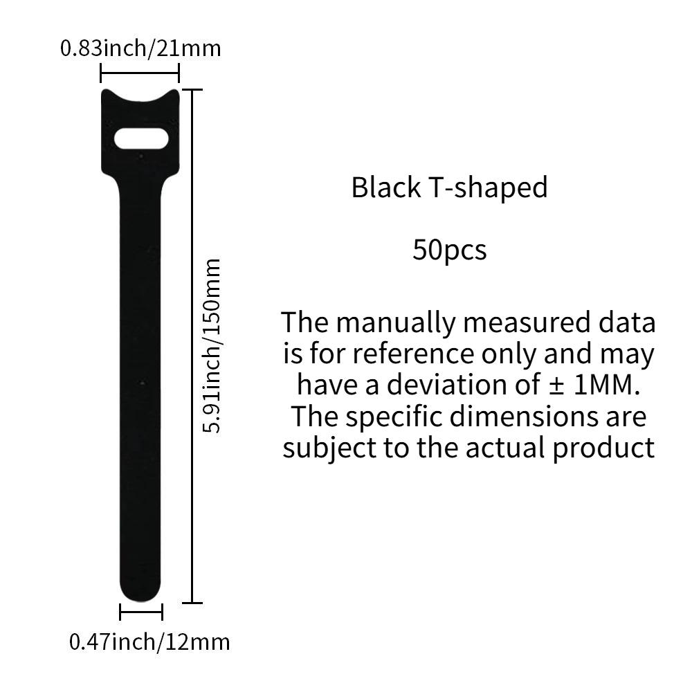 50/100pcs Reusable Adjustable Non-Slip Nylon Plant Ties with Hook and Loop Fasteners, Ideal for Gardening Applications