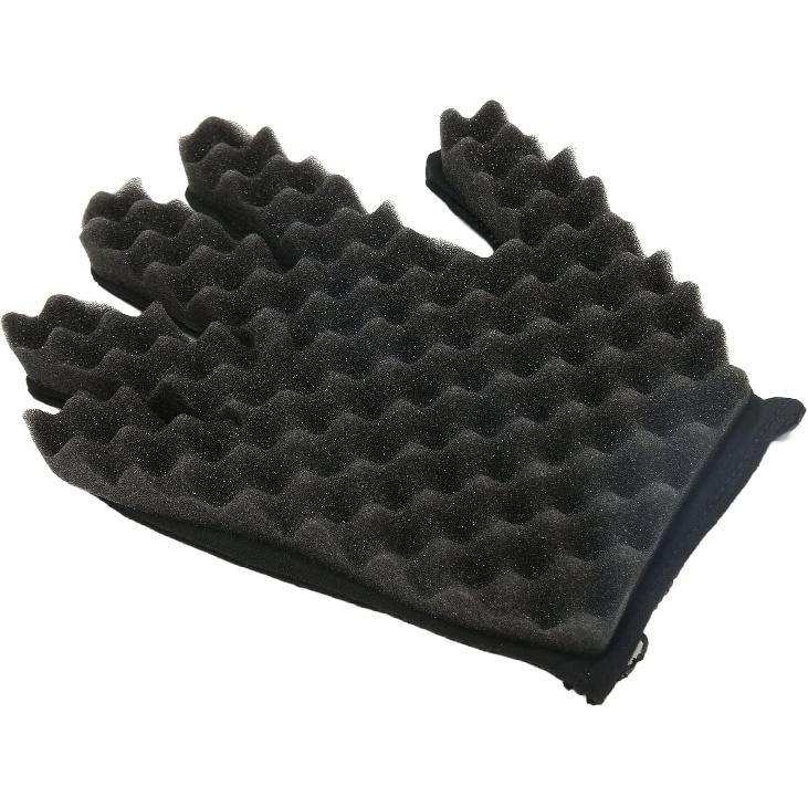 Curling Sponge Glove Afro Coil Flexible Portable Hair Twist Sponge for Barber SalonCurling SpongeH SpongeH SpongeH SpongeH SpongeBarber Sponge