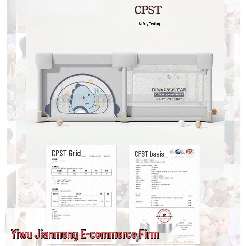 Toddler Safety Playpen & Crawling Mat