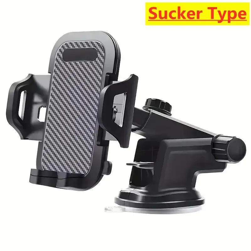 Car Phone Holder Mount Stand Sucker Suction Cup Air Vent Smartphone Mobile Cell Support In Car Bracket for iPhone Samsung Xiaomi