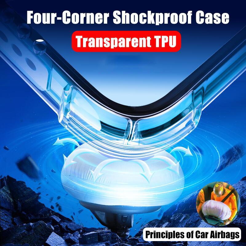 For Xiaomi 15T / 15T Pro case Ring Holder Ultra Thin Transparent Car Navigation Soft Silicone Clear cover For Xiaomi 15T Pro Phone casing