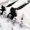 Female Shallow Mouth Girls Short Heel Socks Embroidery Panda Socks Women Cotton Socks Ankle Socks