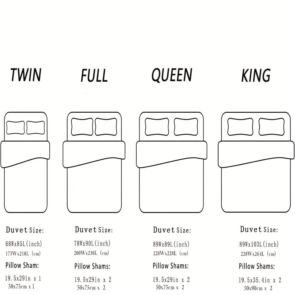 2/3pcs Animal Cowhide Soft durable Quality Duvet Cover Set - Soft plus Comfortable Beding for Bedrom plus Guest Rom - White Black Brown Cow Print