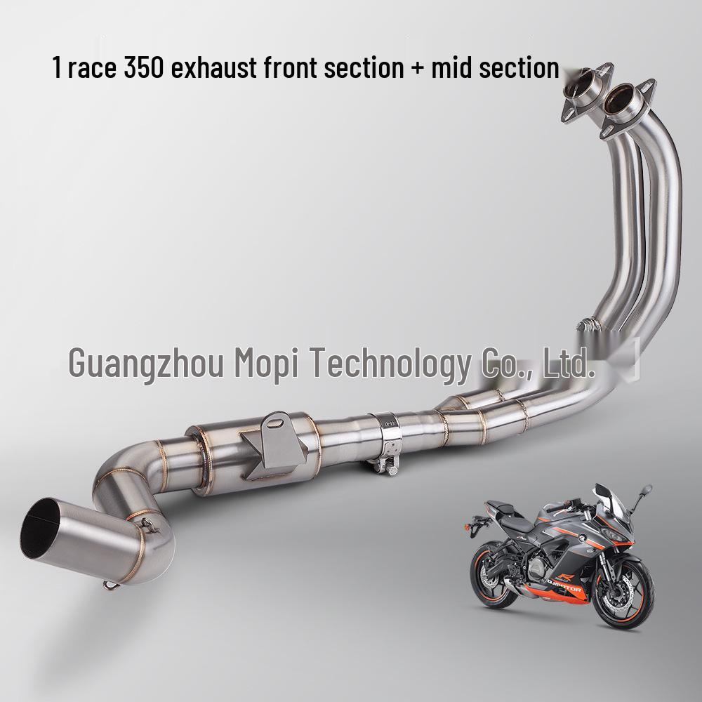 

Stainless Steel Exhaust Muffler for Sai 350/400 - Front & Middle Sections, 51mm