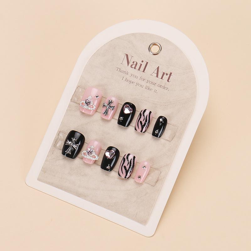 Verlaufende Bernstein-Goldfolie Abnehmbare Nagelsticker - Herbst/Winter-Kollektion